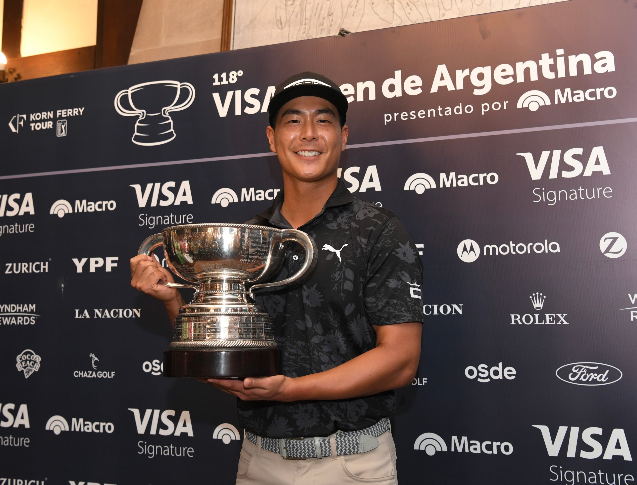 Justin Suh (EE.UU.), campeón del 118° VISA Open de Argentina en el Jockey Club de San Isidro