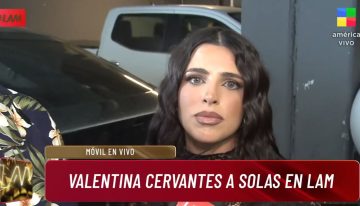 Valentina Cervantes reveló cómo fue su reconciliación con Enzo Fernández y admitió que tienen un tema tabú