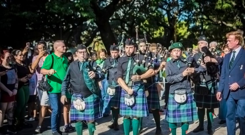 Buenos Aires se viste de verde para celebrar el día de San Patricio