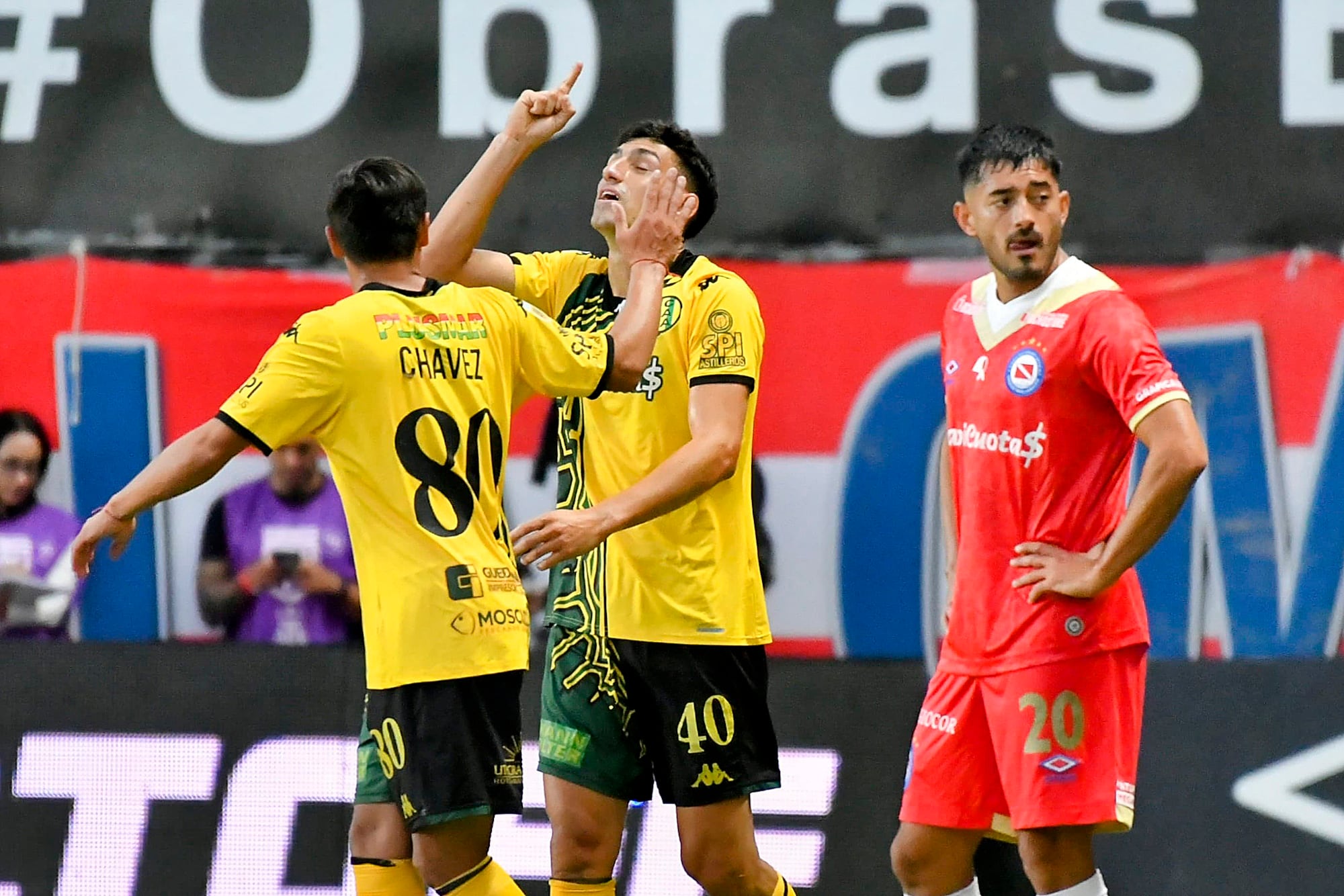 Justo Giani. Argentinos Juniors vs Aldosivi de Mar del Plata. Fecha 10 Torneo Liga Profesional Argentina de Futbol. 