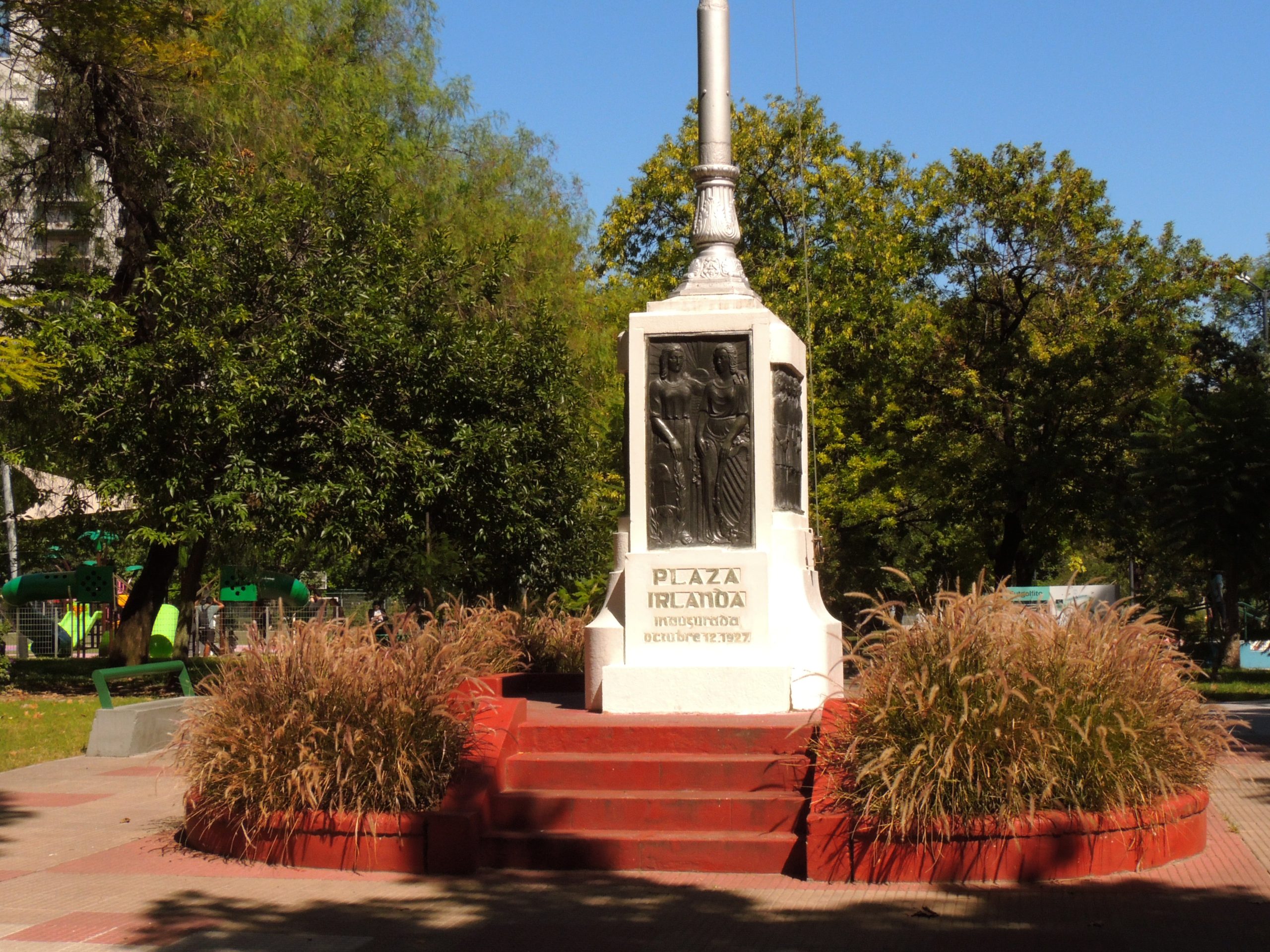 La Plaza Irlanda, otro bastión de Caballito.