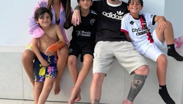 Lionel Messi reapareció en las redes sociales con una foto familiar y un guiño a Newell’s