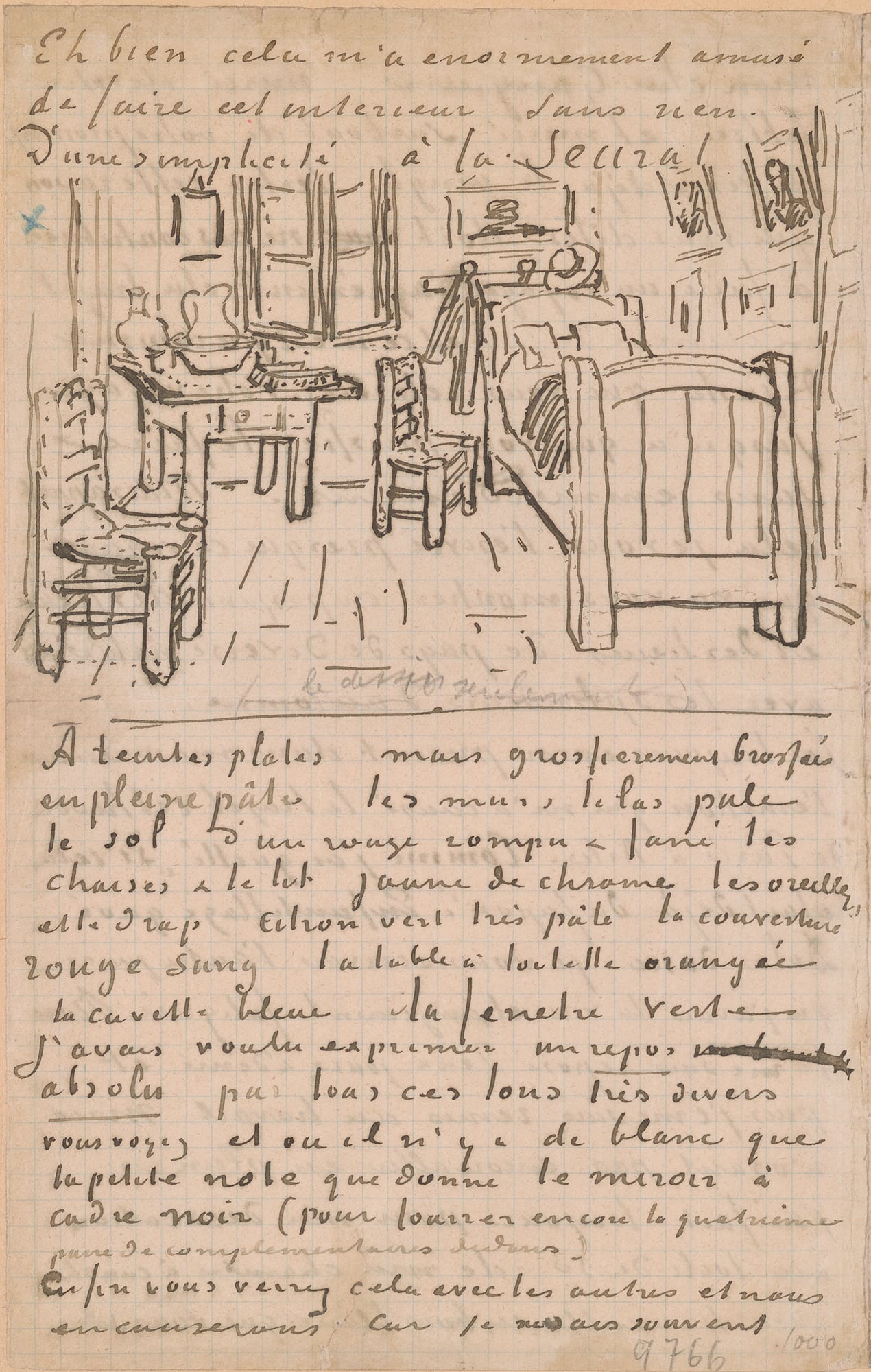 Carta de Vincent Van Gogh a Paul Gaugin (1888)