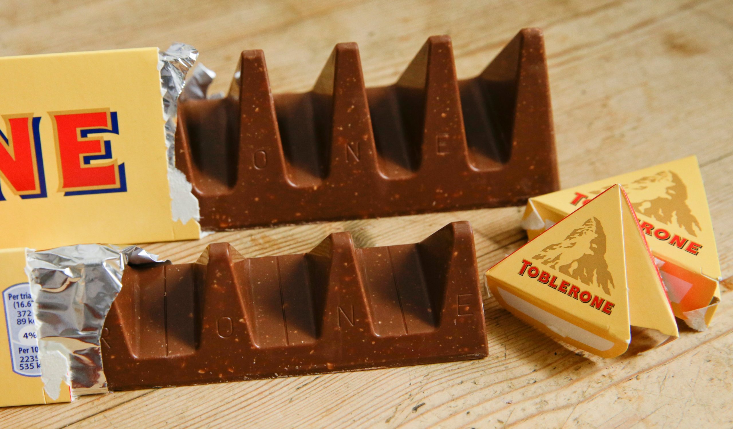 Toblerone, el emblema del duty free