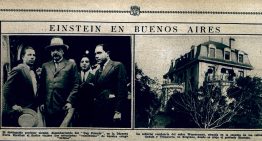 A cien años de su visita, Einstein vuelve a la Manzana de las Luces