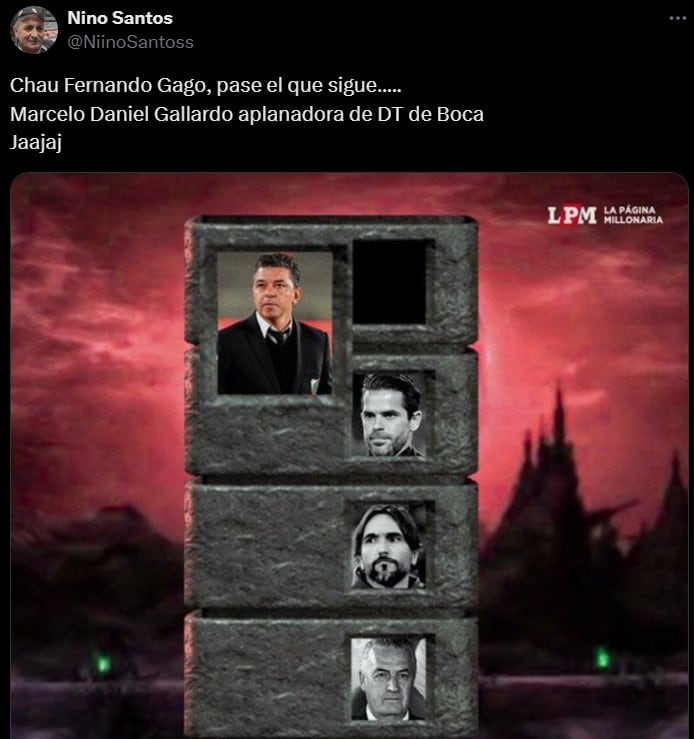Los mejores memes de la salida de Fernando Gago como DT de Boca
