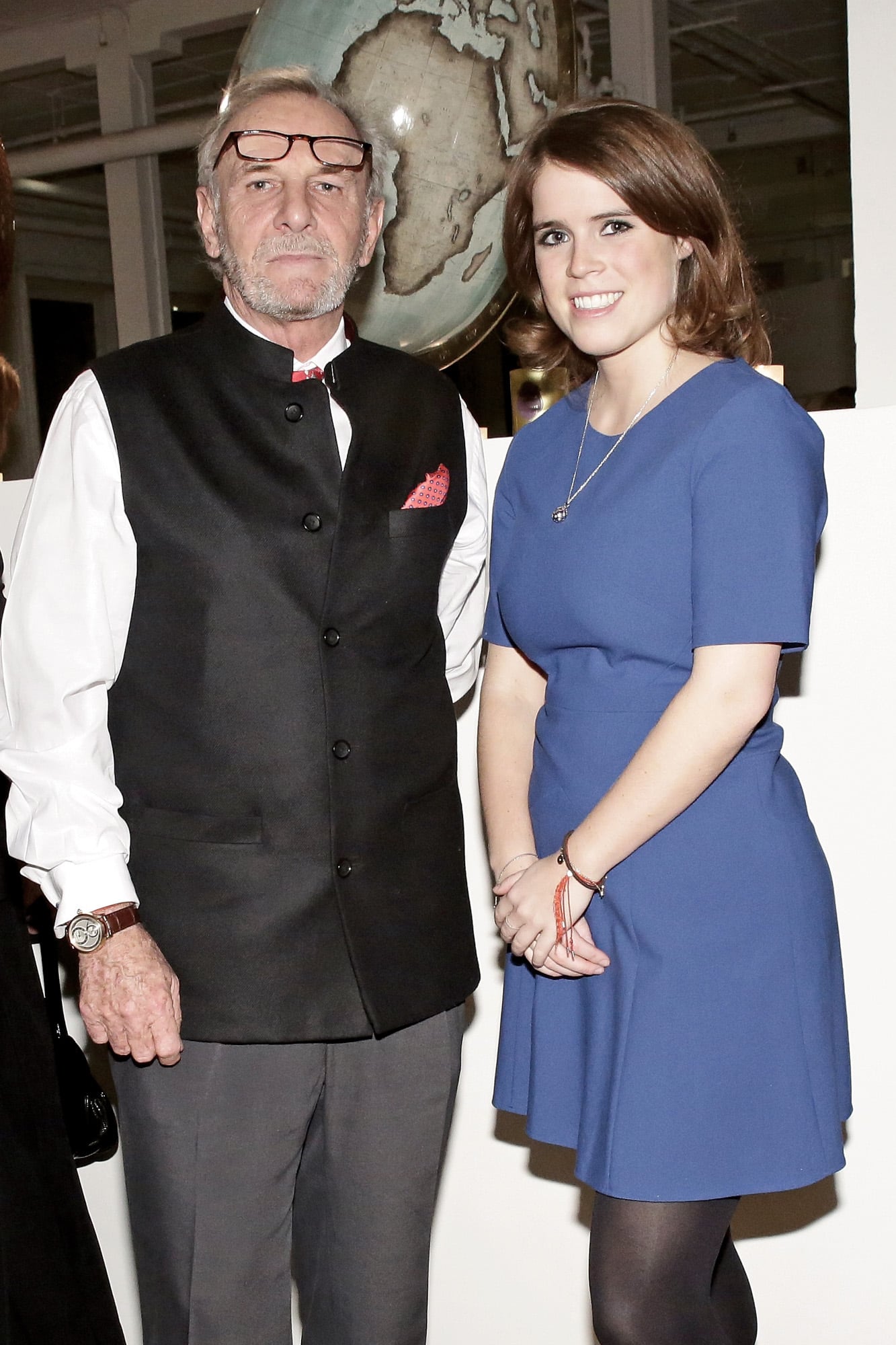 La nieta del rey, la princesa Beatriz de York, siempre apoyó la causa de Shand. Acá, en el Faberge Big Egg Hunt Cocktail Countdown, un evento que se realizó en 2014, en Nueva York.  