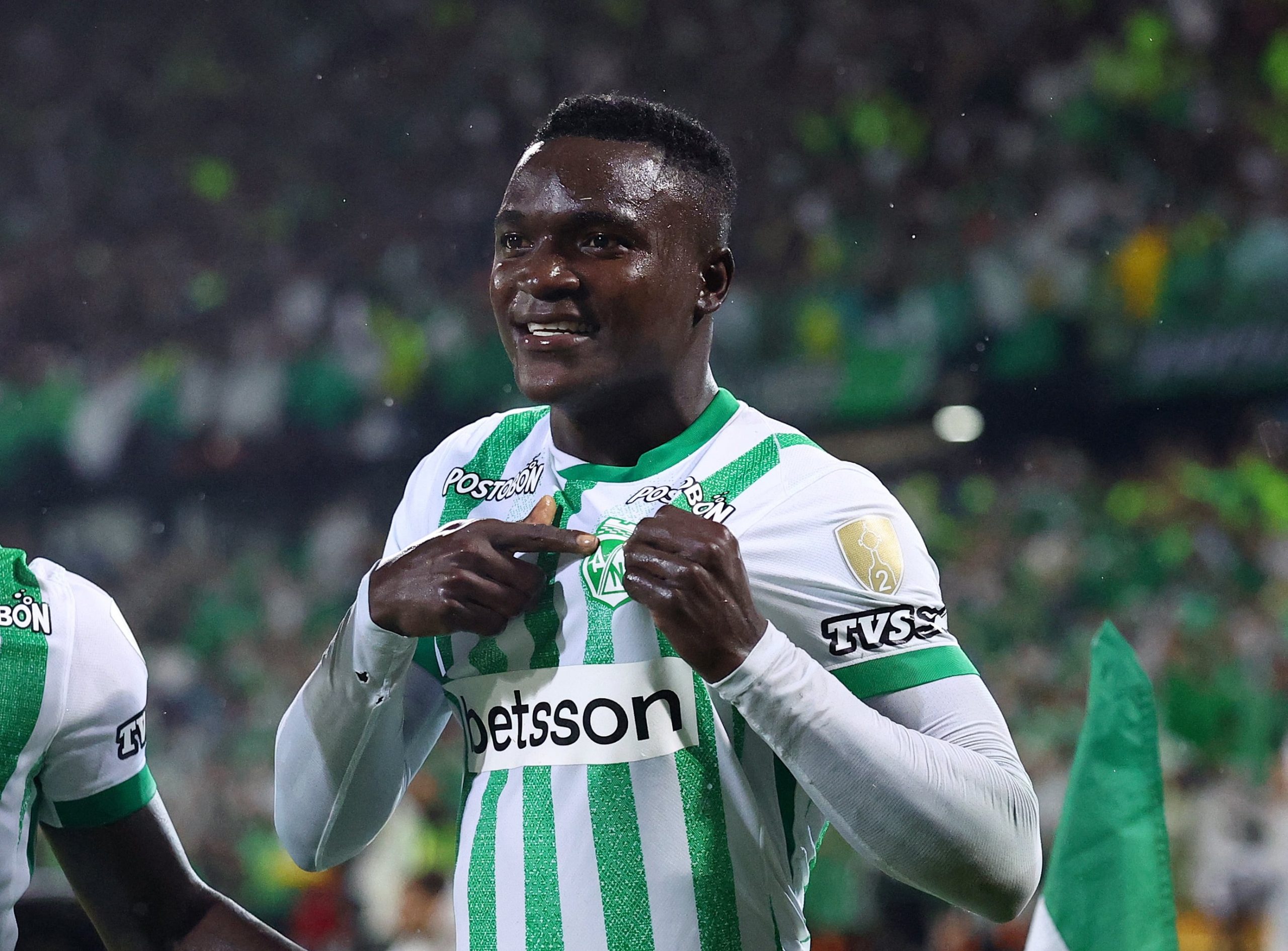 A. Nacional vs Inter por la fase de grupos de la Copa Libertadores del 2025.