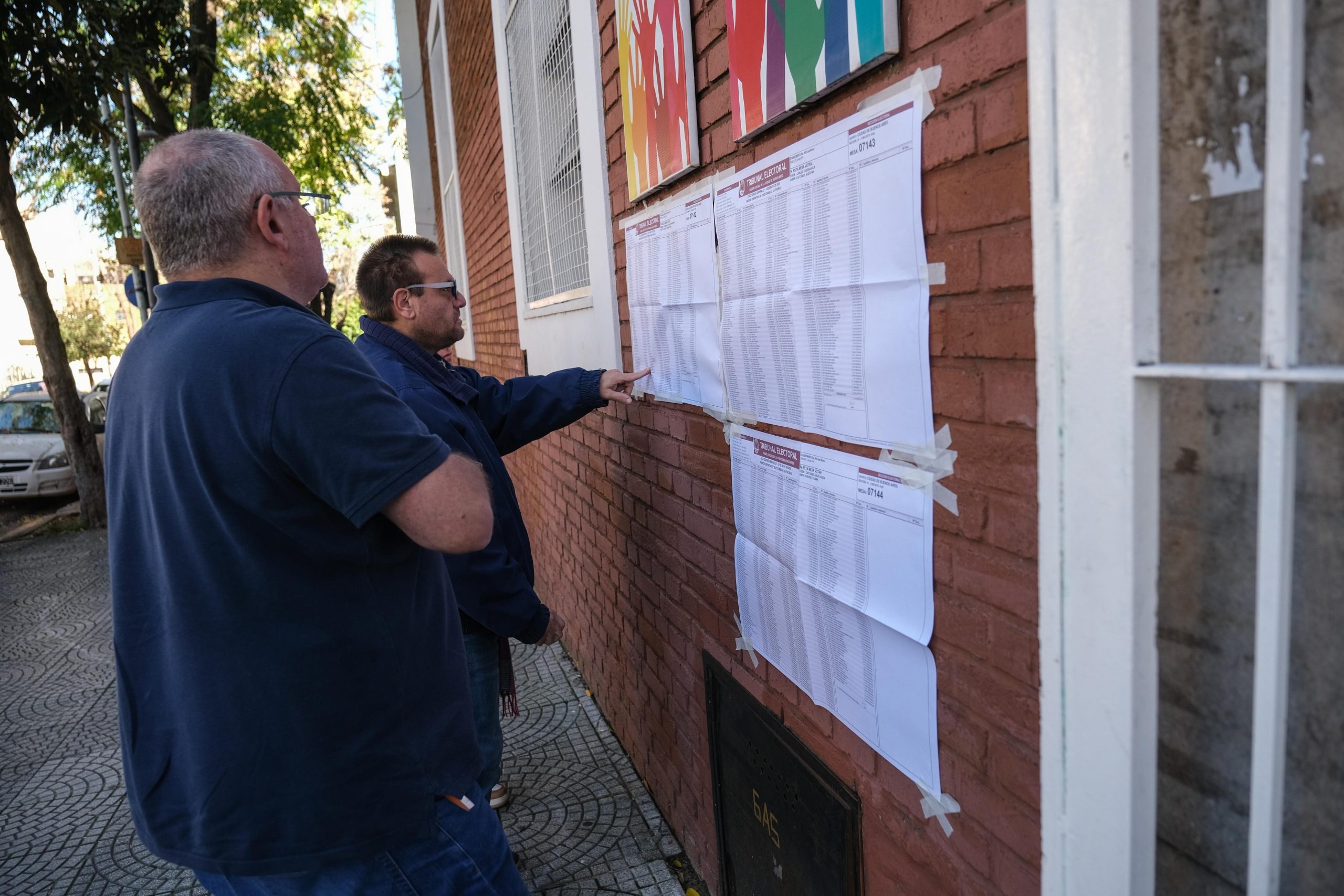 Votación en CABA.  Escuela Primaria Común N° 26 “José Mármol”