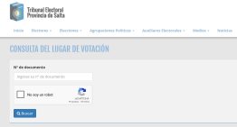 Dónde voto en Salta: consultá el padrón electoral de las elecciones 2025