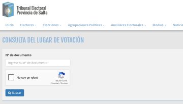 Dónde voto en Salta: consultá el padrón electoral de las elecciones 2025