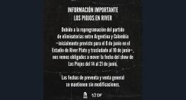 Los Piojos tuvieron que reprogramar su show despedida en el Estadio de River: cuál es la nueva fecha
