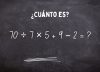 ¿Cuánto es 70 ÷ 7 × 5 + 9 – 2? El cálculo matemático que solo los más inteligentes pueden resolver en 10 segundos