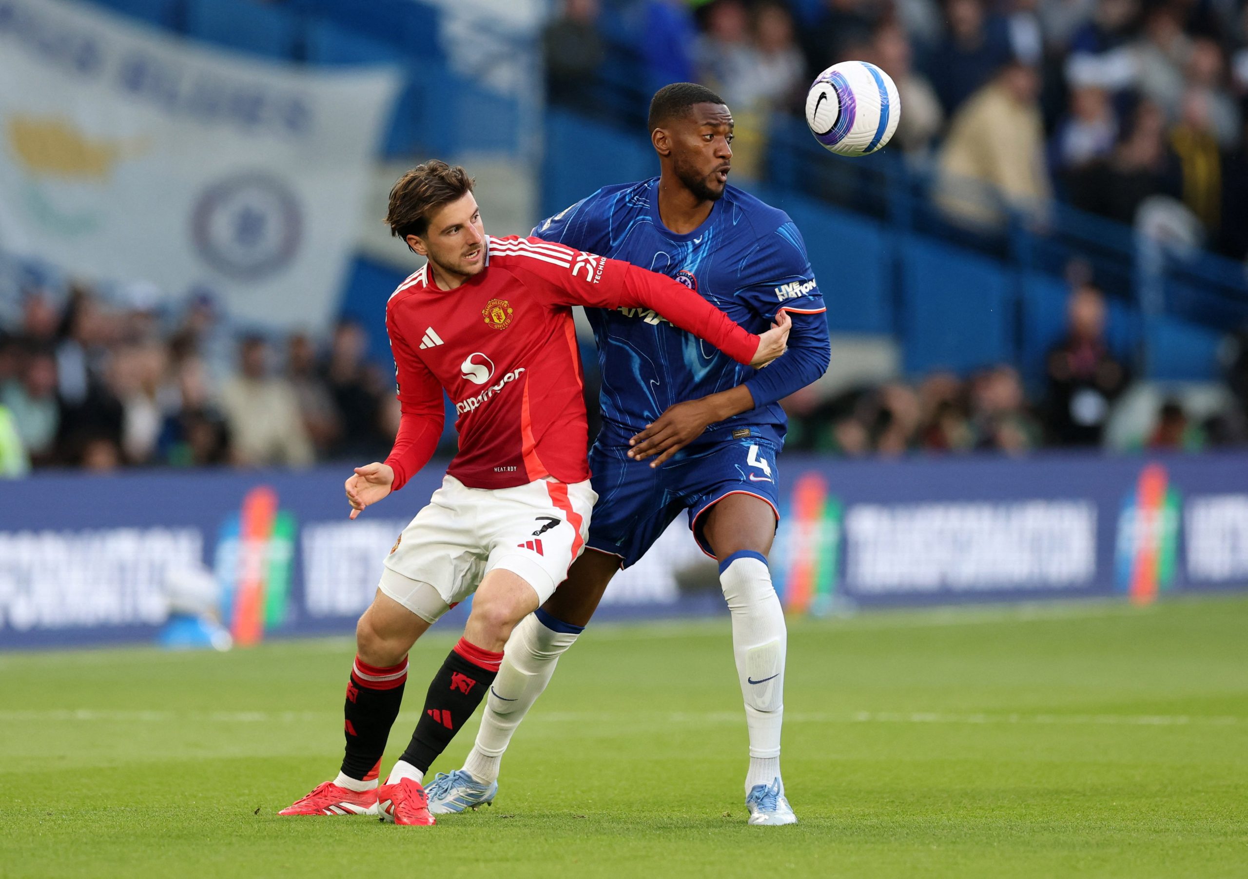 Chelsea vs Man. United por la fecha 37 de la Premier League del 2025.
