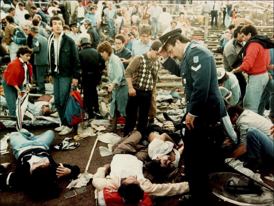 La masacre de Heysel dejó como saldo 39 muertos y 600 heridos