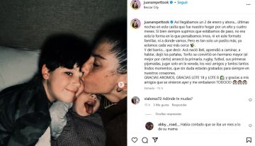El dolor de Juana Repetto por tener que abandonar la casa en la que convivía con Sebastián Graviotto