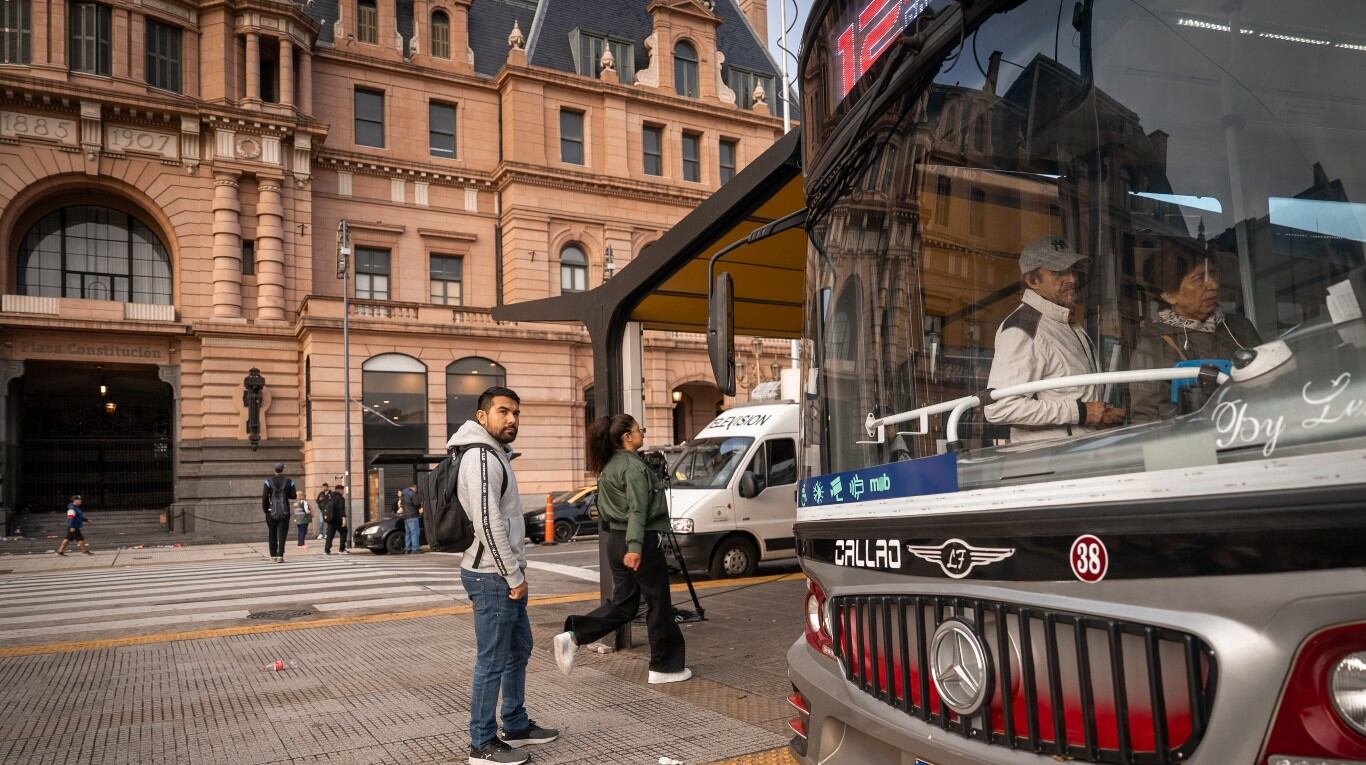 El paro de colectivos afectó a 10 millones de argentinos. (Foto: TN / Leandro Heredia)