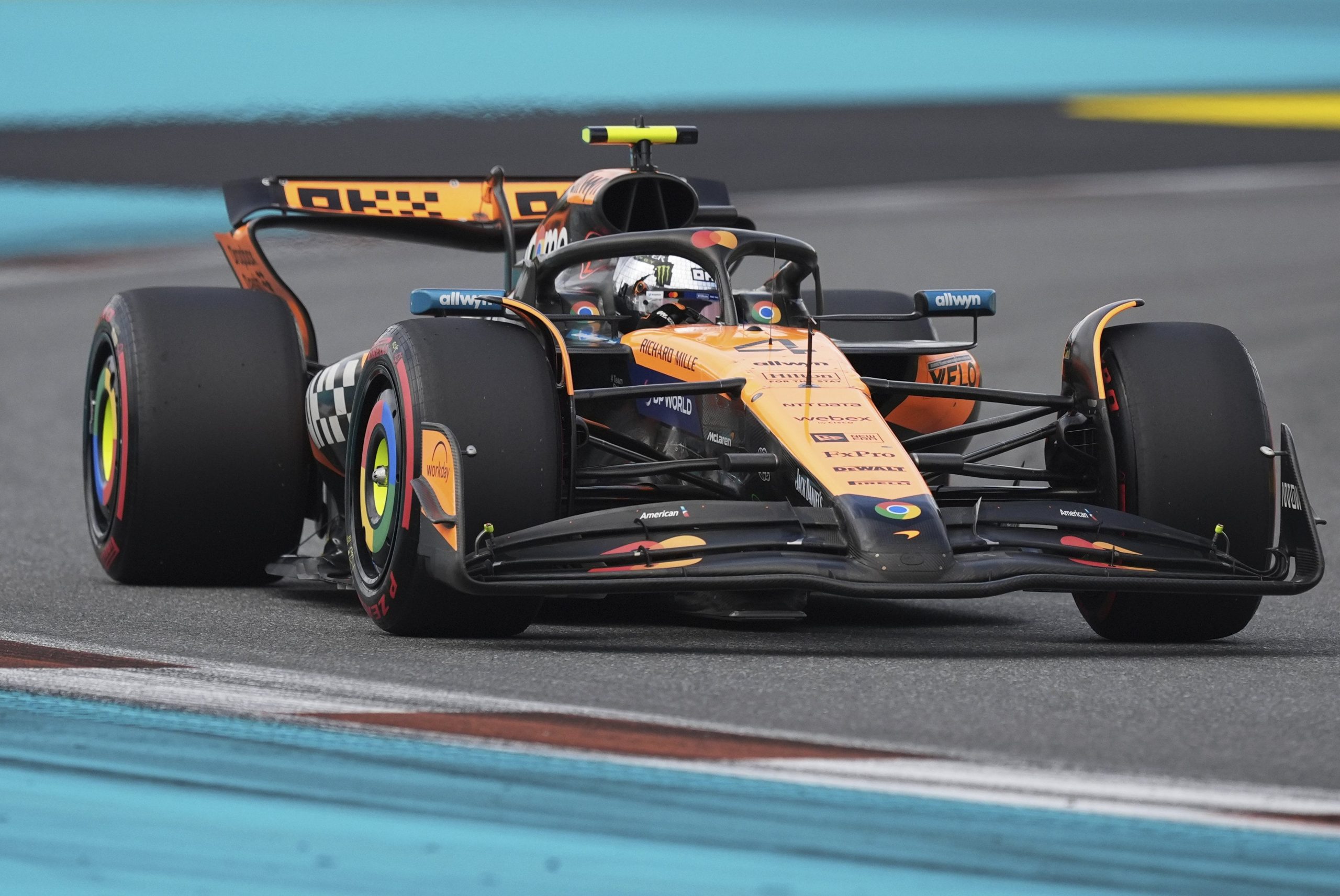 Lando Norris ganó el Gran Premio de Miami en la temporada 2024