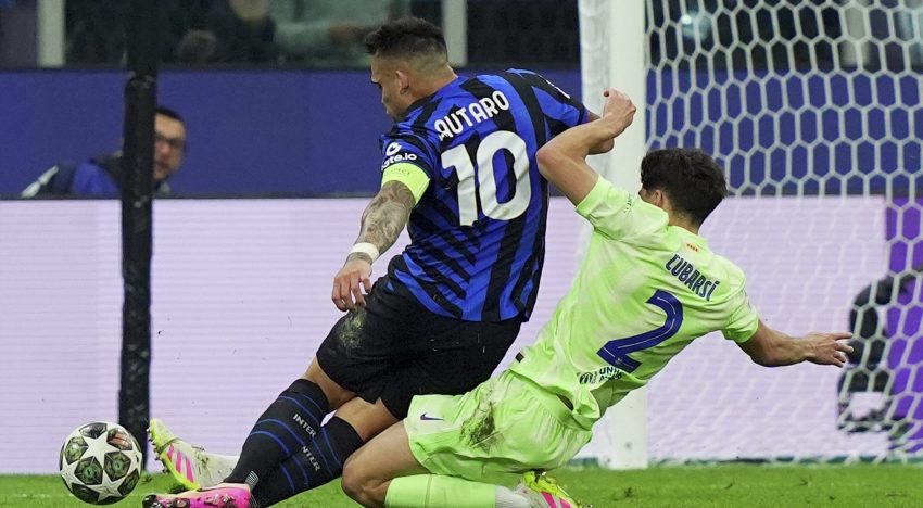 Inter le ganó a Barcelona en el alargue y jugará la final de la Champions League