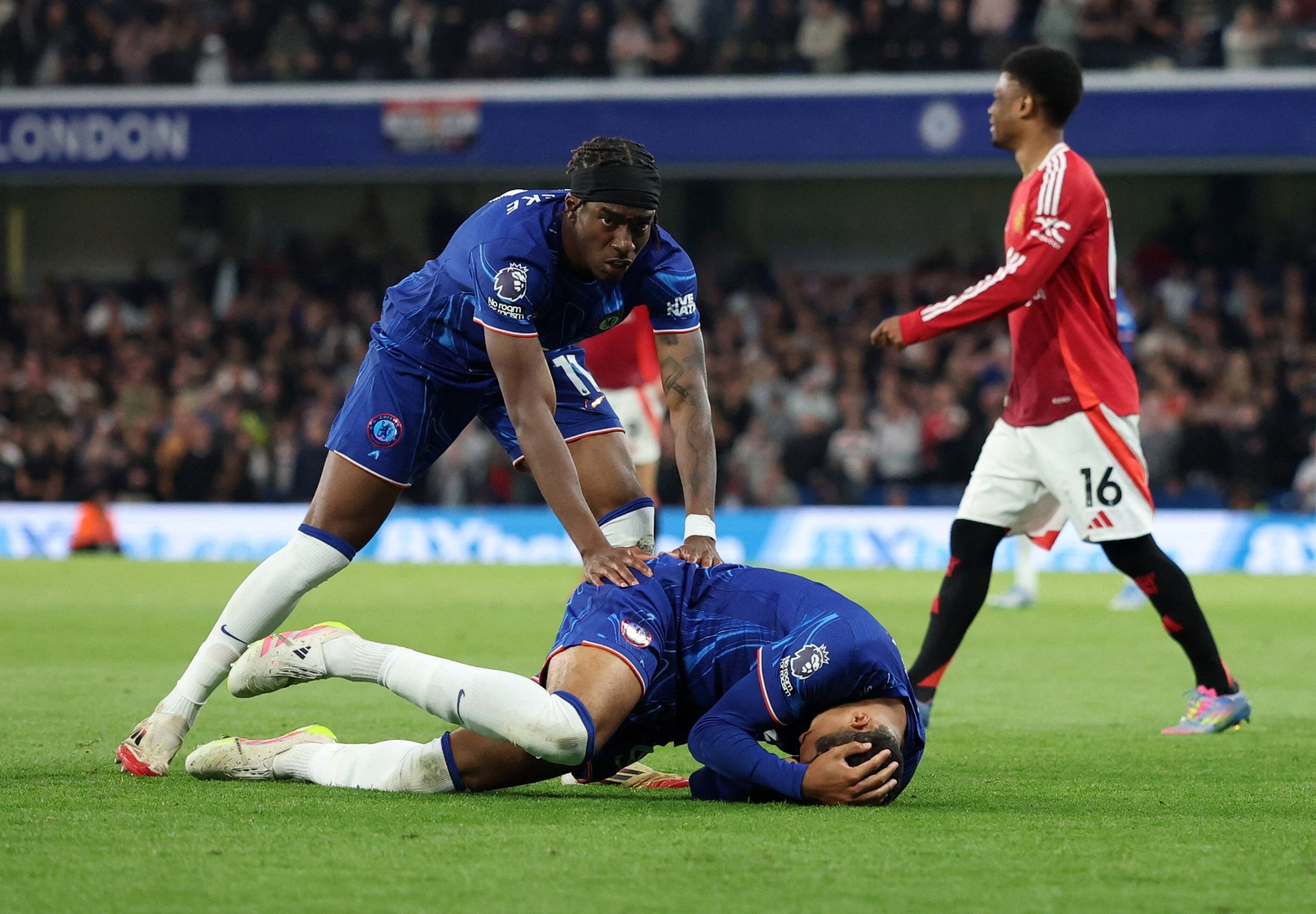 Chelsea vs Man. United por la fecha 37 de la Premier League del 2025.