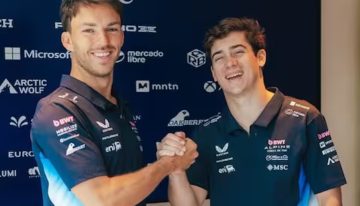 El divertido juego que Franco Colapinto le ganó a Verstappen en el Fan Zone y lo hizo lucir ante el público