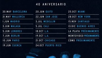 Los Fabulosos Cadillacs celebran 40 años de historia con una gira internacional que emociona