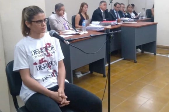 Luciana Teresita Bustos es licenciada en Historia y fue condenada por el homicidio 