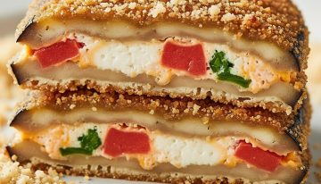 Ni de carne ni de pollo: la receta de las milanesas rellenas con una combinación deliciosa