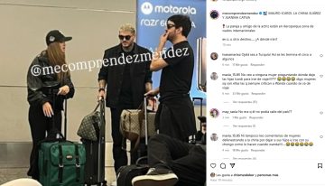 La China Suárez y Mauro Icardi se van del país: las fotos del inesperado viaje