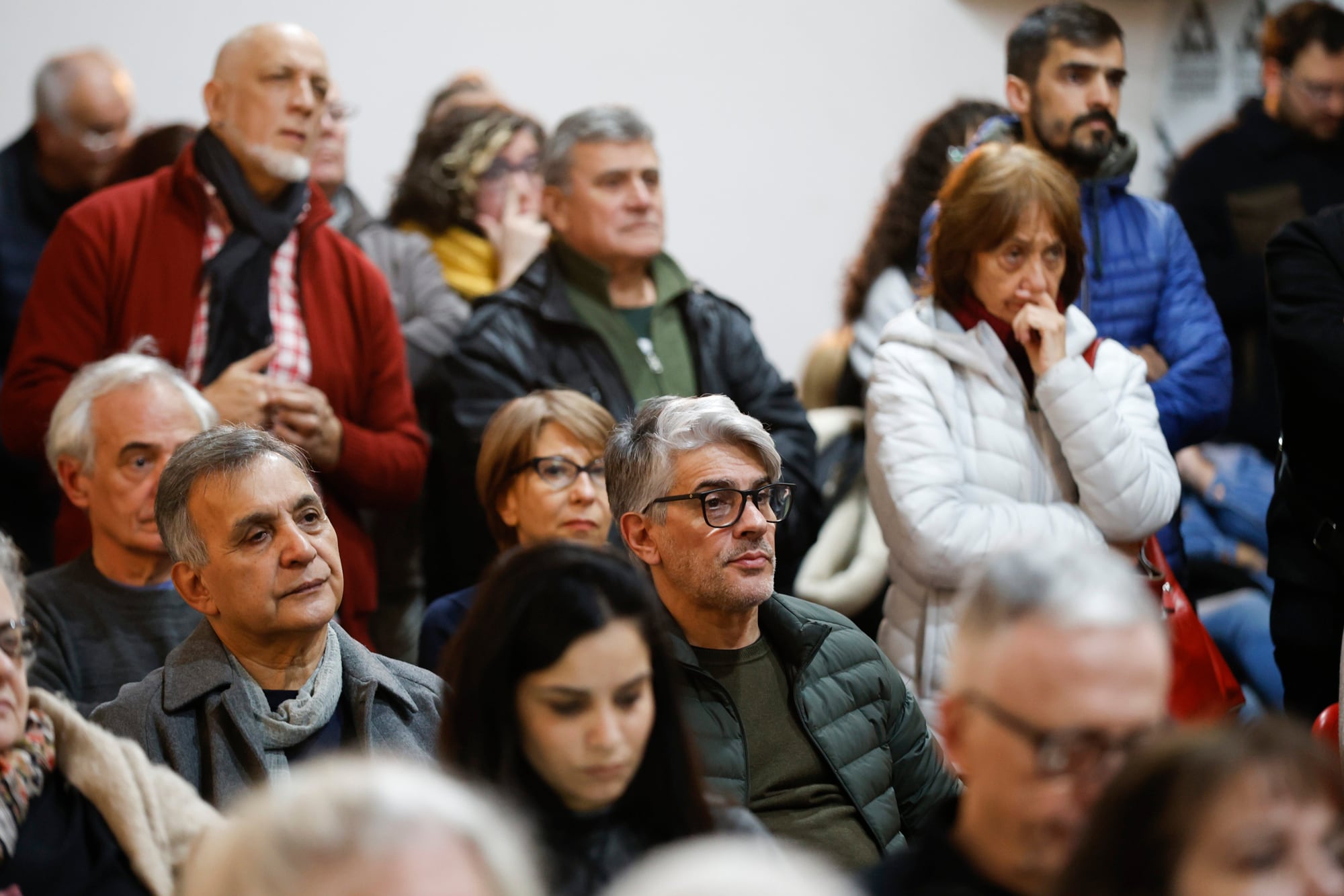 Alejandra Flechner y Pablo Echarri fueron algunos de los que estuvieron esta tarde en Actores