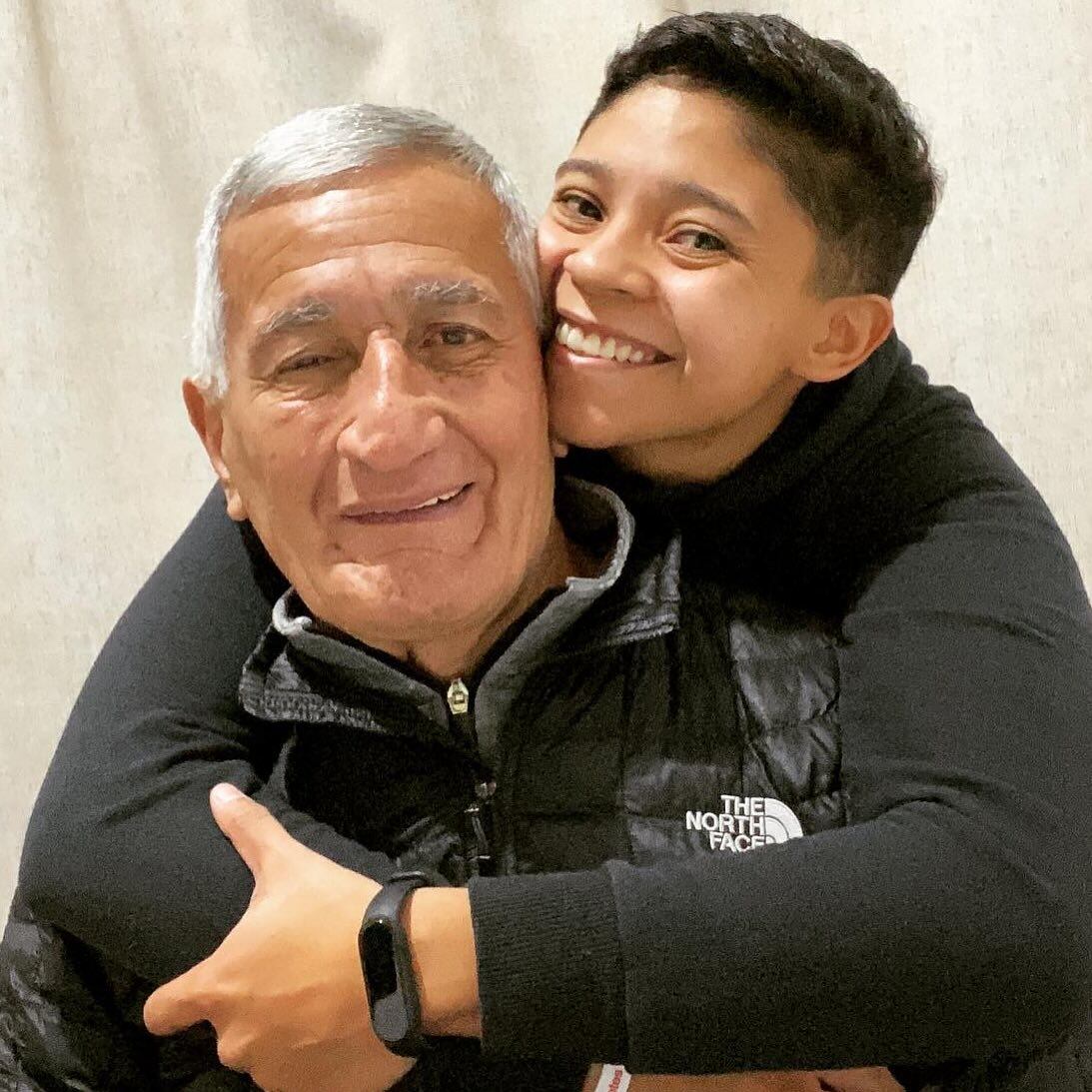 Agustina Amaro y Juan Ramón Verón (Foto: IG/@amaroagustina)