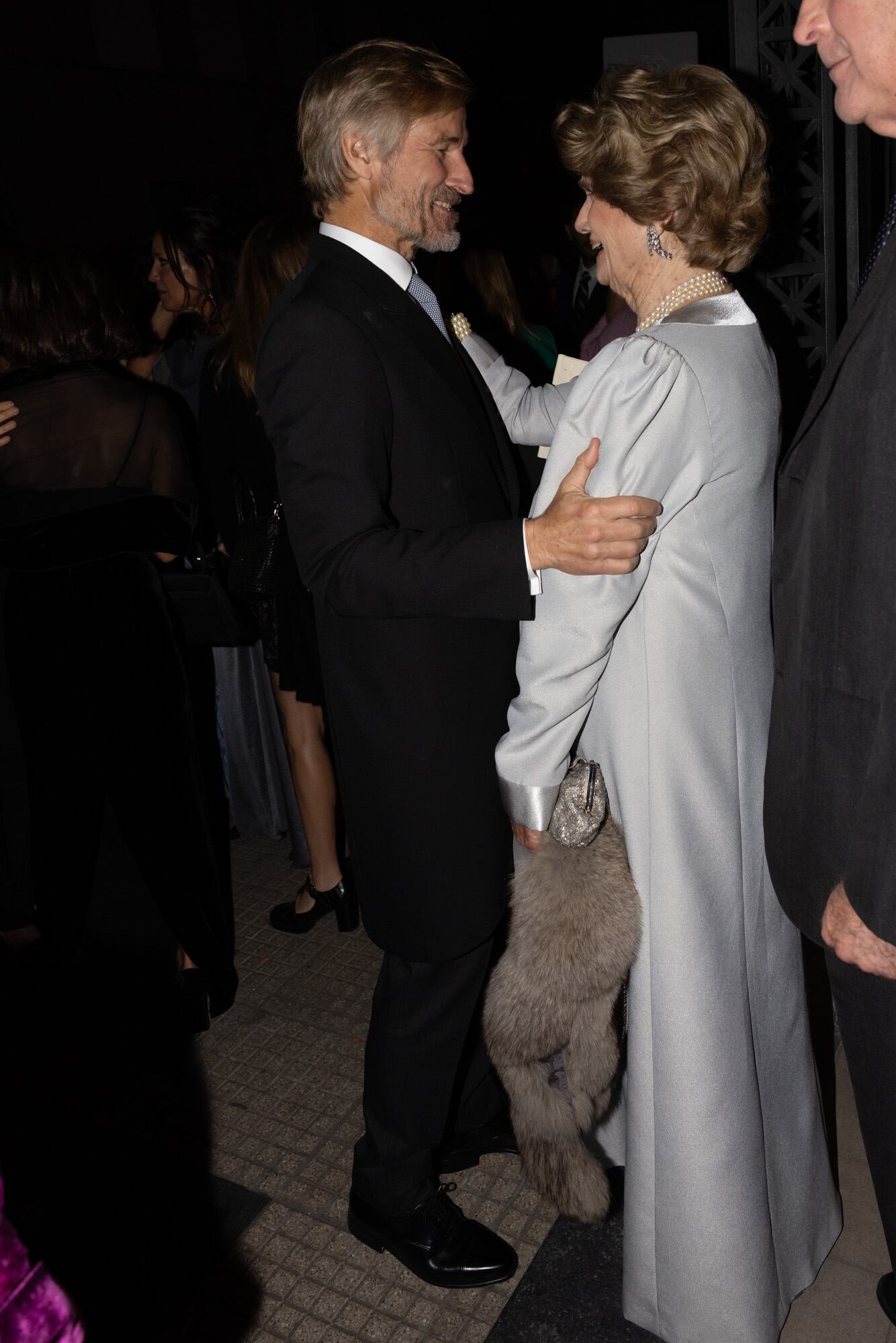 Francisco Bosch con su madre, Elisalex. 