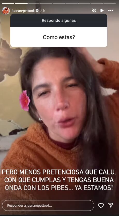 Juana Repetto busca niñera y expuso los requisitos: “Menos pretenciosa que Calu Rivero” (Foto: Instagram /juanarepettook)