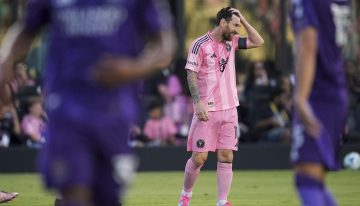 El Inter Miami de Lionel Messi cayó 3 a 0 ante Orlando City en uno de los duelos de la MLS