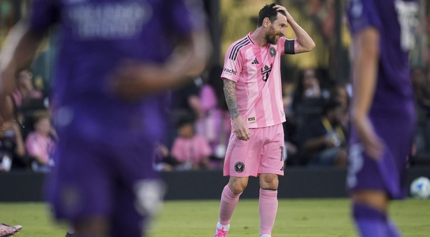 El Inter Miami de Lionel Messi cayó 3 a 0 ante Orlando City en uno de los duelos de la MLS