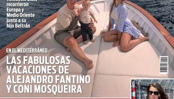 Fabulosas vacaciones. Alejandro Fantino y Coni Mosqueira nos comparten las fotos de su viaje de 26 días por el Mediterráneo