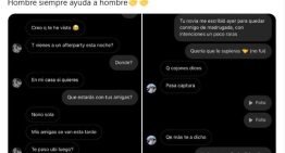 Un joven recibió un sugerente mensaje de una chica con novio y tomó una drástica decisión