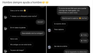 Un joven recibió un sugerente mensaje de una chica con novio y tomó una drástica decisión