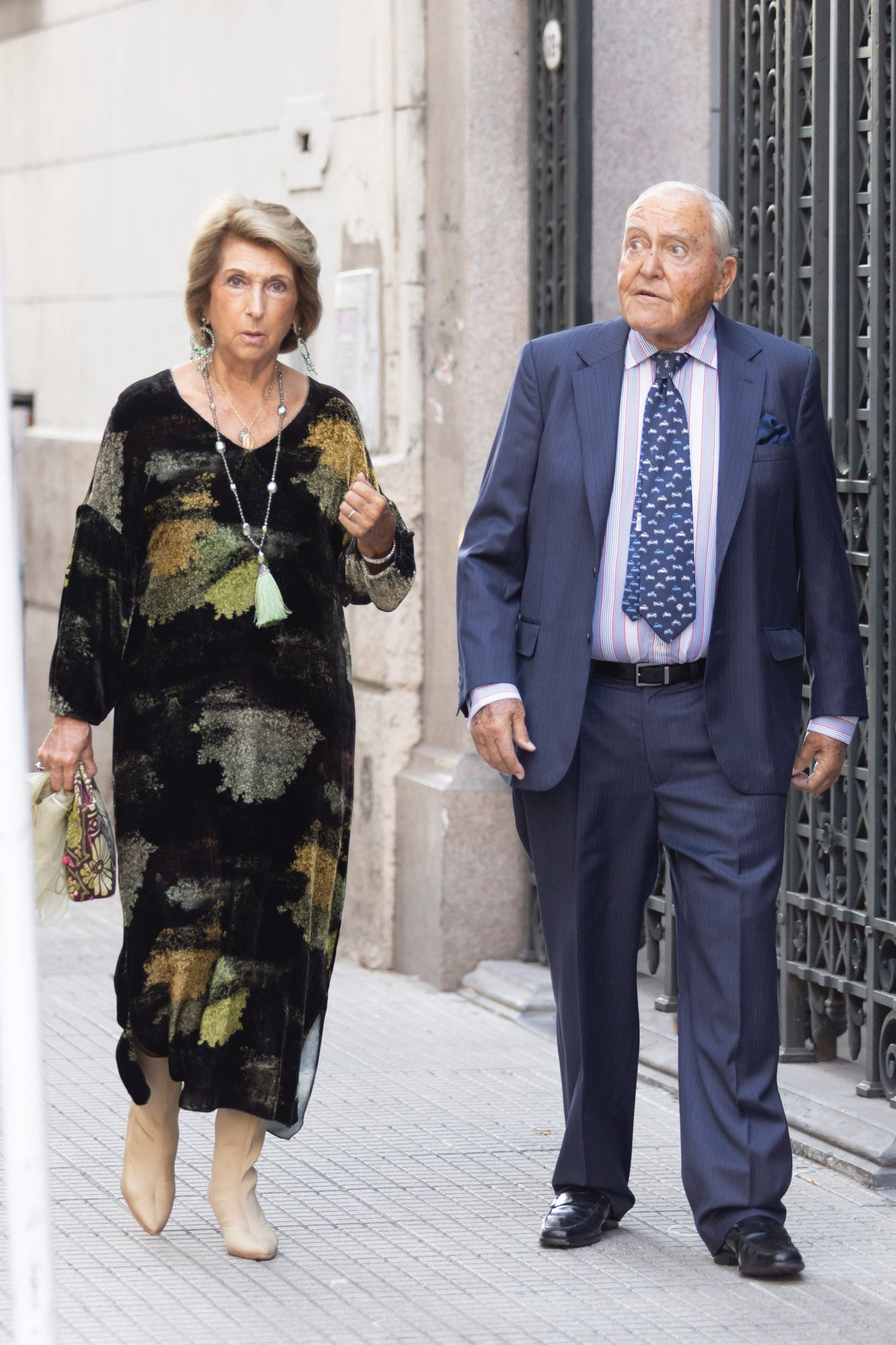 Josefina de Álzaga, tía abuela de Tati (es hermana de su abuela Magdalena), junto con su marido, Goyo Molinari.