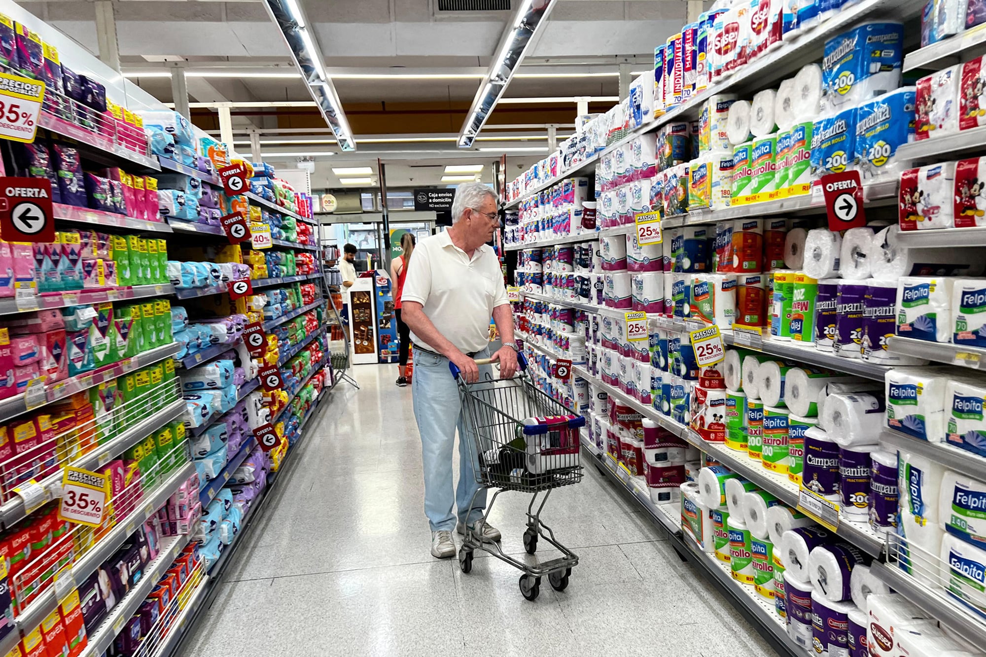 La inflación mensual retrocedió en abril