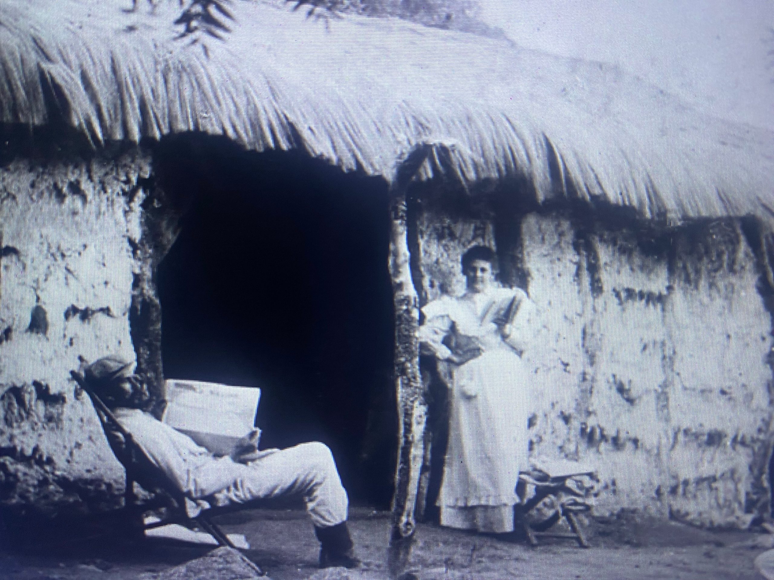 El rancho primitivo de María de la Plaza.