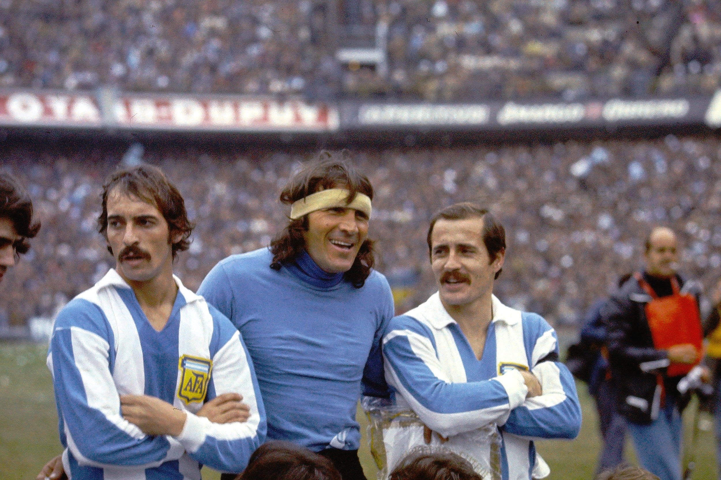 El loco Gatti en la selección argentina, en 1977