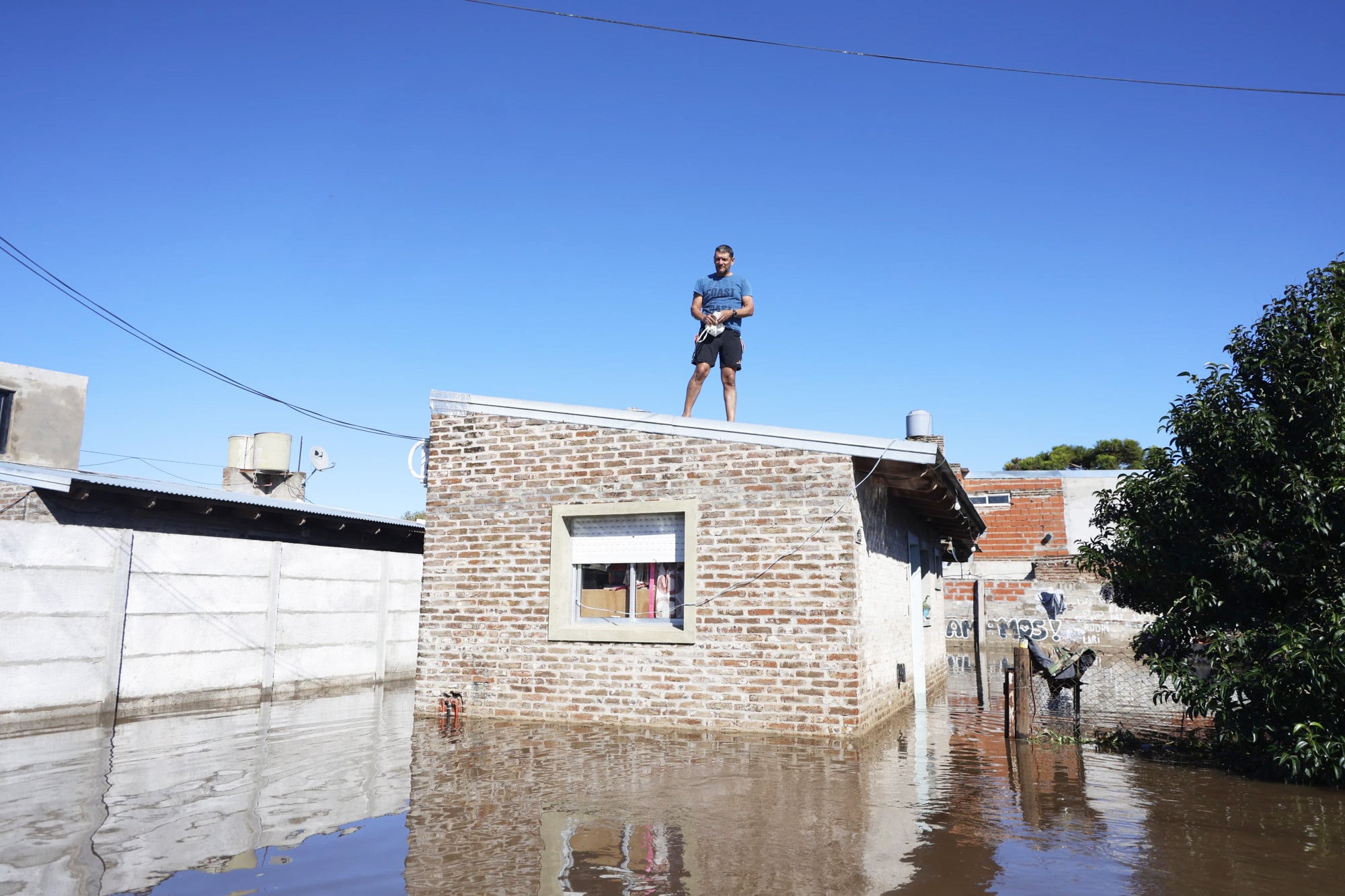 Desolación en el barrio El Molino 