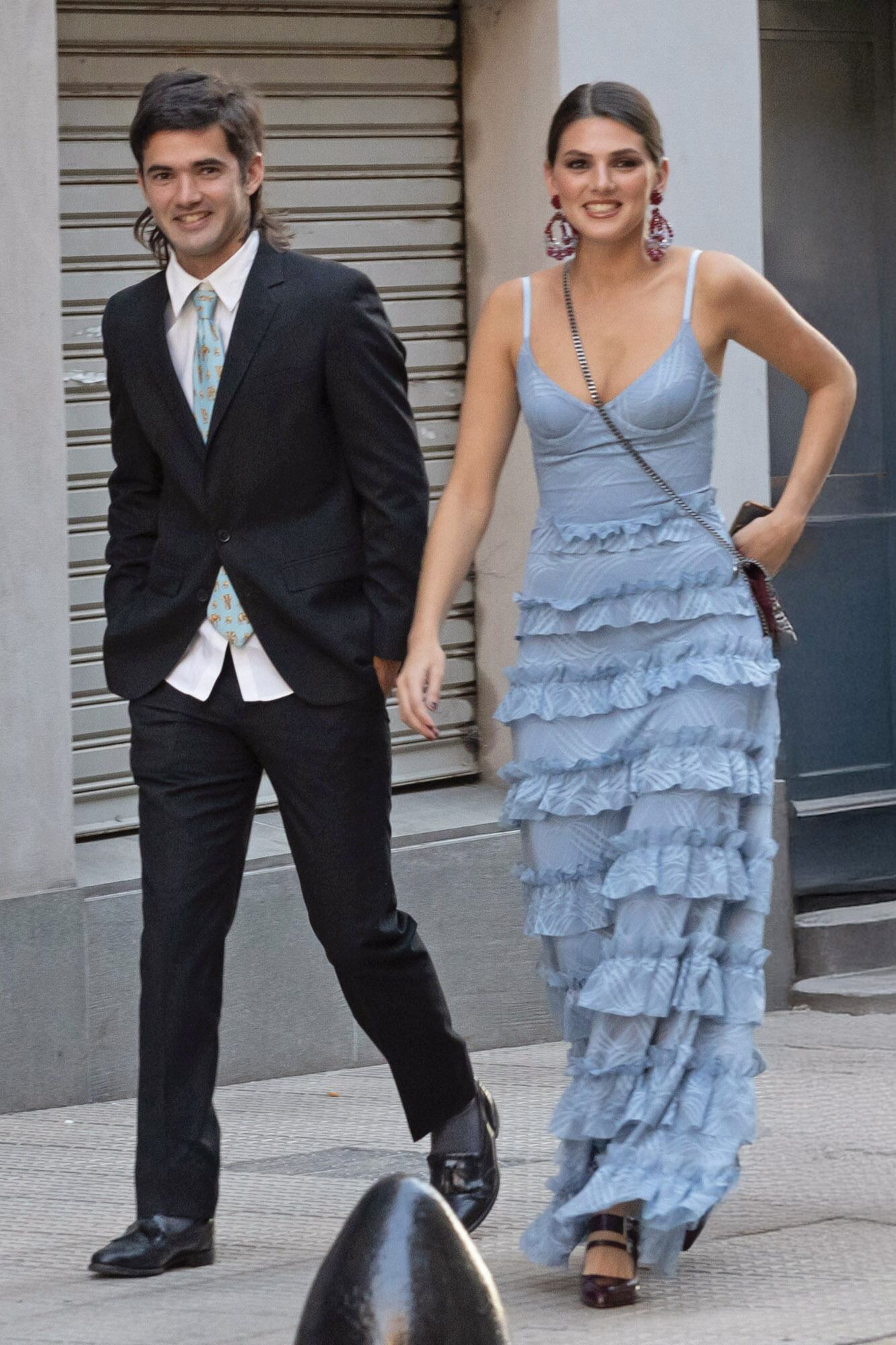 Los hermanos Don e Inda Fourcade, hijos de  Ximena Lafuente.