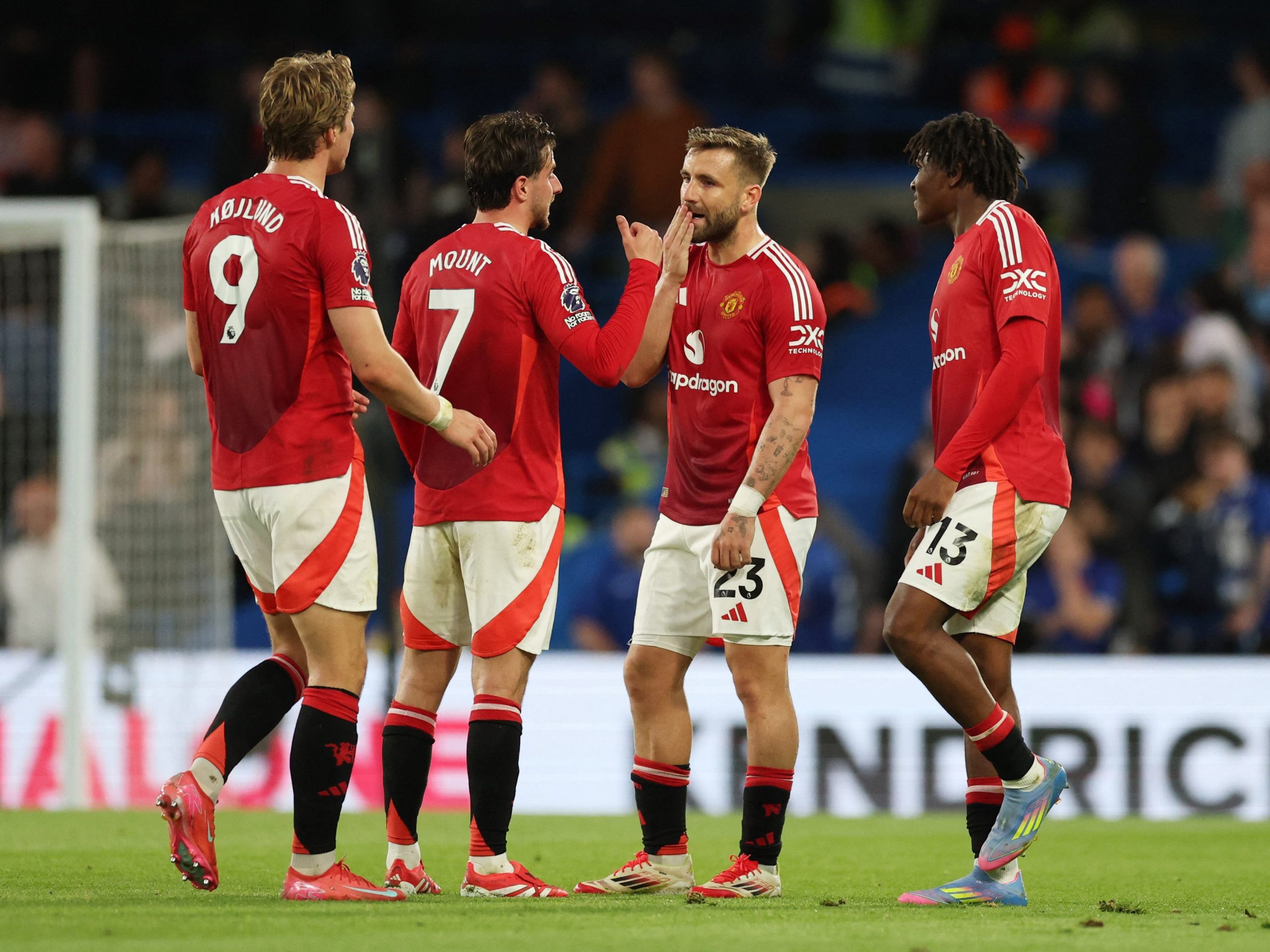Chelsea vs Man. United por la fecha 37 de la Premier League del 2025.