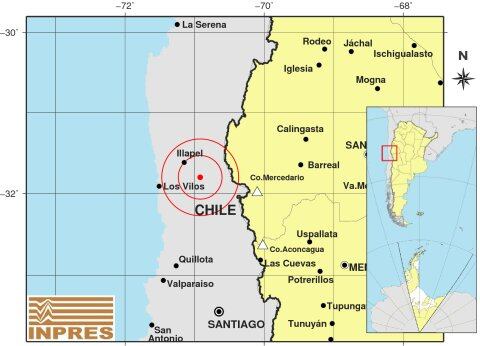 Un nuevo sismo de 5 puntos sacudió Chile y se sintió en la ciudad de Santiago