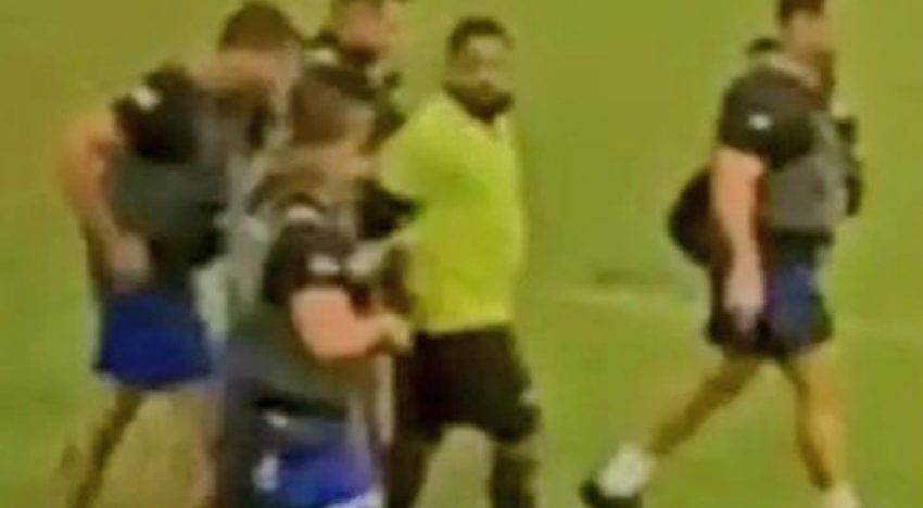 Un árbitro fue detenido en Brasil en pleno partido por estar implicado en un caso de narcotráfico