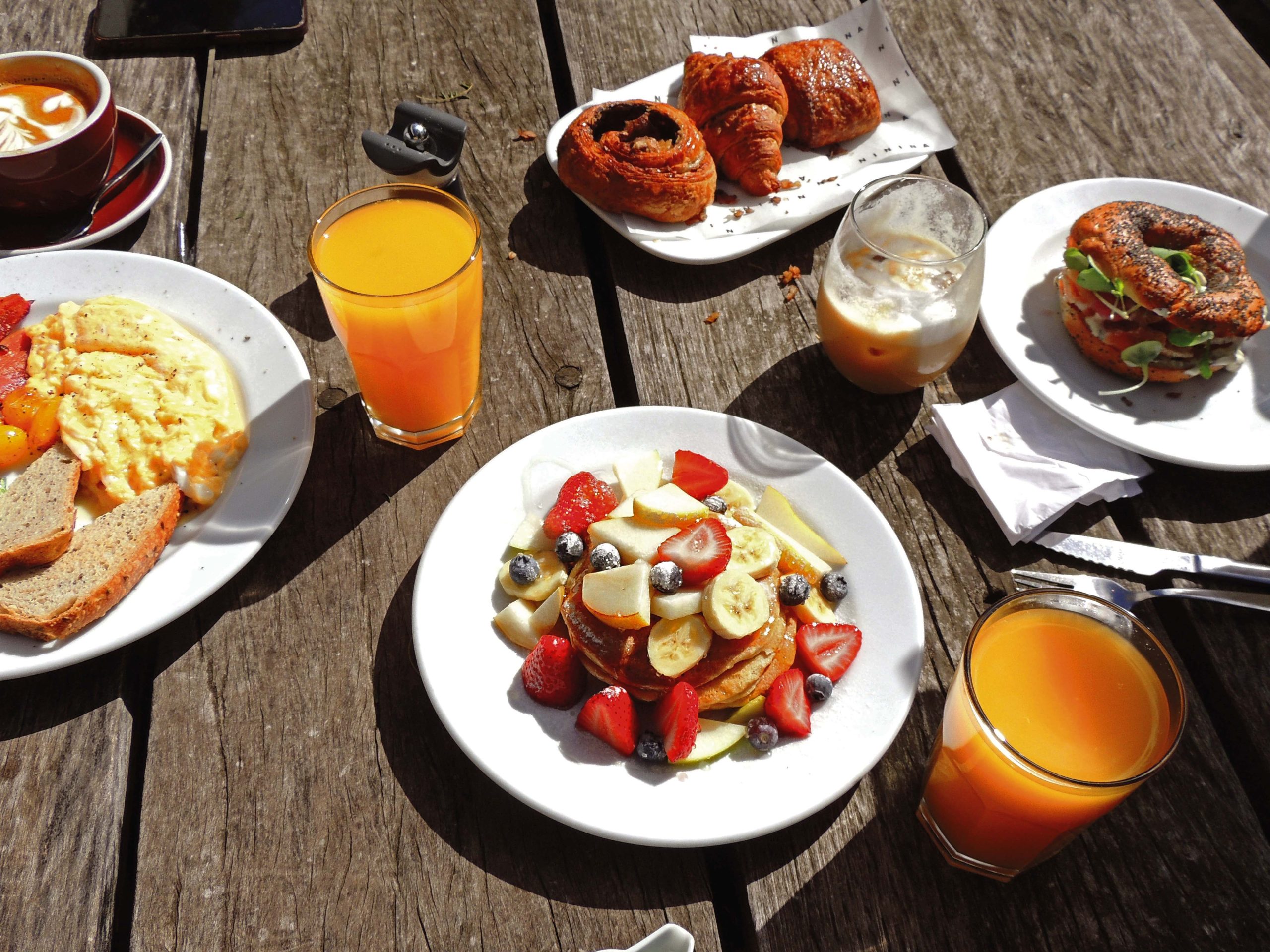 Desayuno en Ninina.