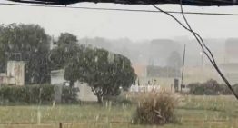 Nieve en la costa de la provincia de Buenos Aires: los videos más impactantes