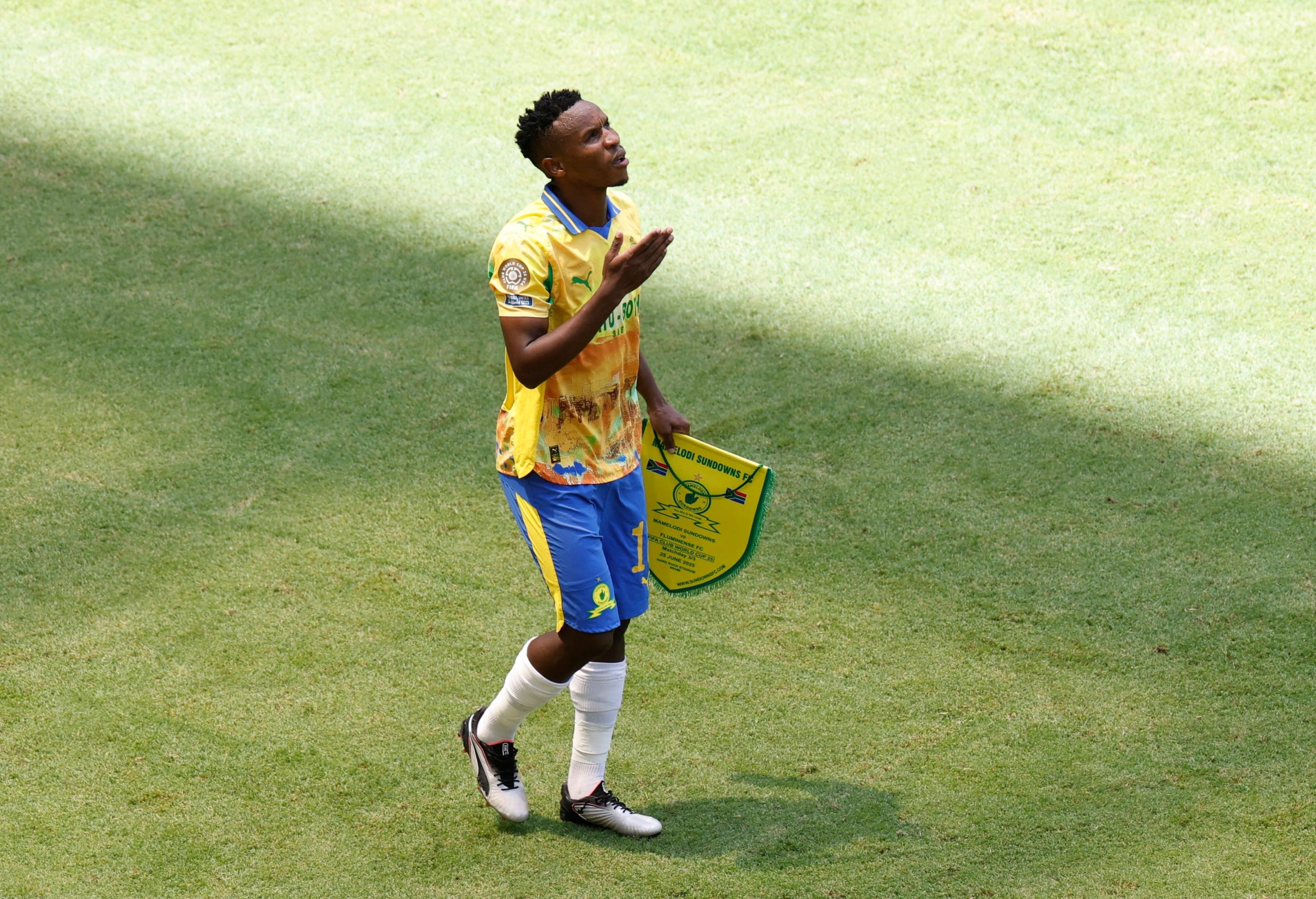 Sundowns vs Fluminense por la fase de grupos de el Mundial de Clubes 2025 del 2025.
